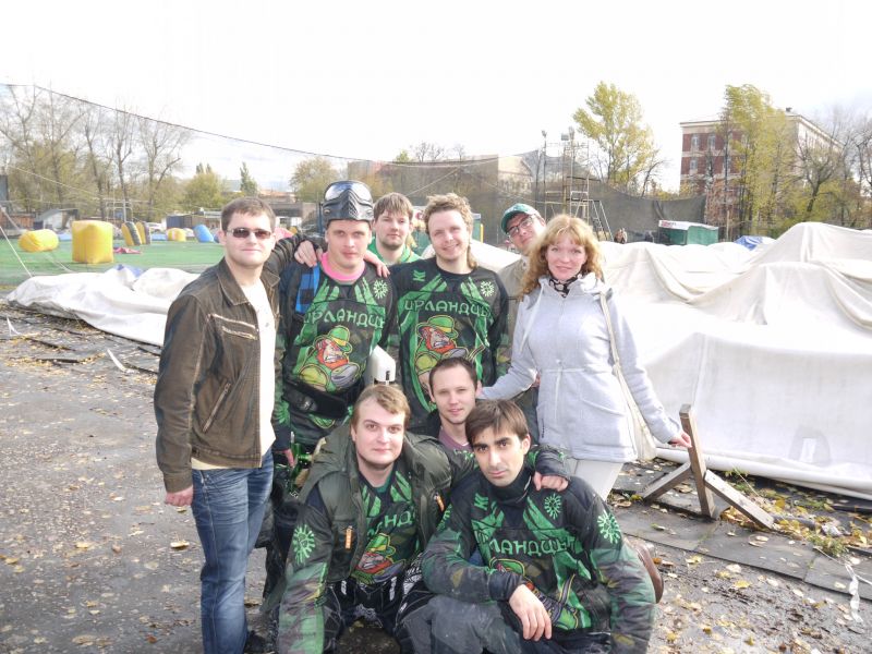 7 октября 2012 Ирландцы порвали всех и даже ...купол! :)